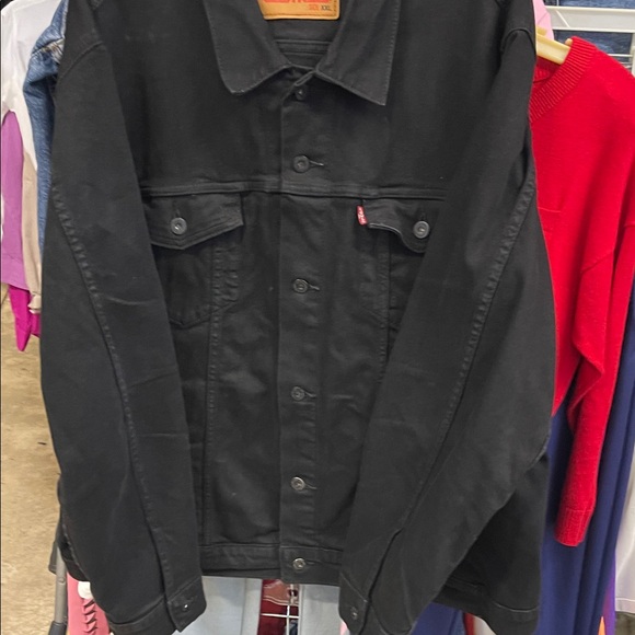 Levi's Men's Black Shirt Jacket - Picture 4 of 8